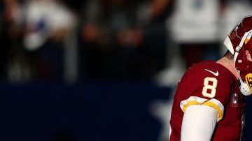 Case Keenum de los Washington Redskins.