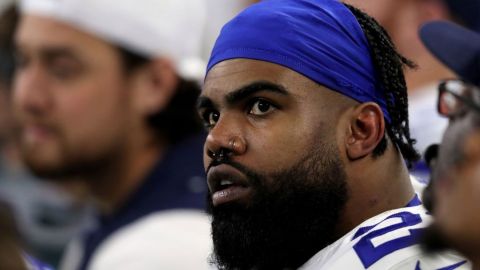 Ezekiel Elliott de los Dallas Cowboys.