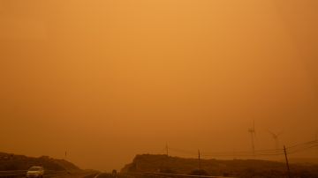 Polvo del Sahara.