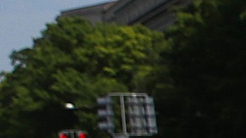 Las protestas en las inmediaciones de la Casa Blanca se escuchaban en el interior de la residencia.