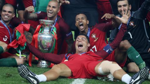 Nani fue compañero de CR7 en el Manchester United y la Selección de Portugal.