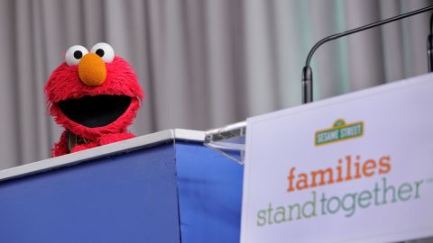 Elmo, el personaje de Plaza Sésamo.