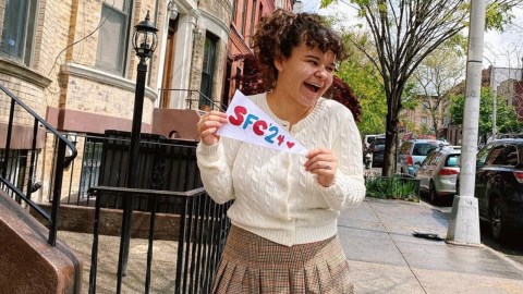 Giovanna Rosario, estudiante de la escuela secundaria "High School of Fashion Industries, se graduará virtualmente