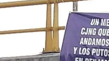 Aparecieron las narcomantas en varios municipios de Guanajuato.