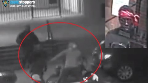 El video fue publicado por el NYPD.