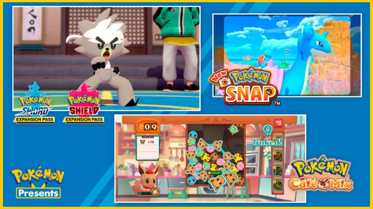 Entre las sorpresas que Pokemon tiene para los fanáticos están los nuevos juegos para smartphones Pokemon Café Mix,Pokemon GO yPokemon Smile.