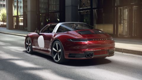 Porsche 911 Targa 4S Heritage Design Edition.
Crédito: Cortesía Porsche.
