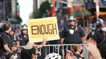 Las protestas por la muerte del afroamericano George Floyd se han escenificado principalmente en Brooklyn y Manhattan.