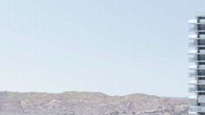 Maqueta de cómo se verían los alrededores del estadio con la modernización.