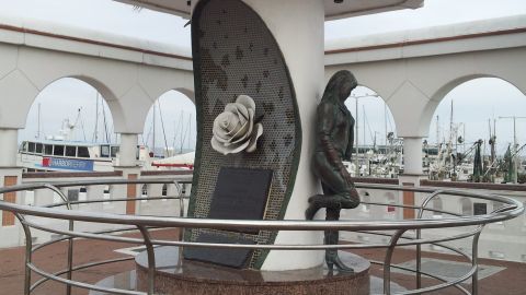 La estatua de Selena en Corpus Christi.