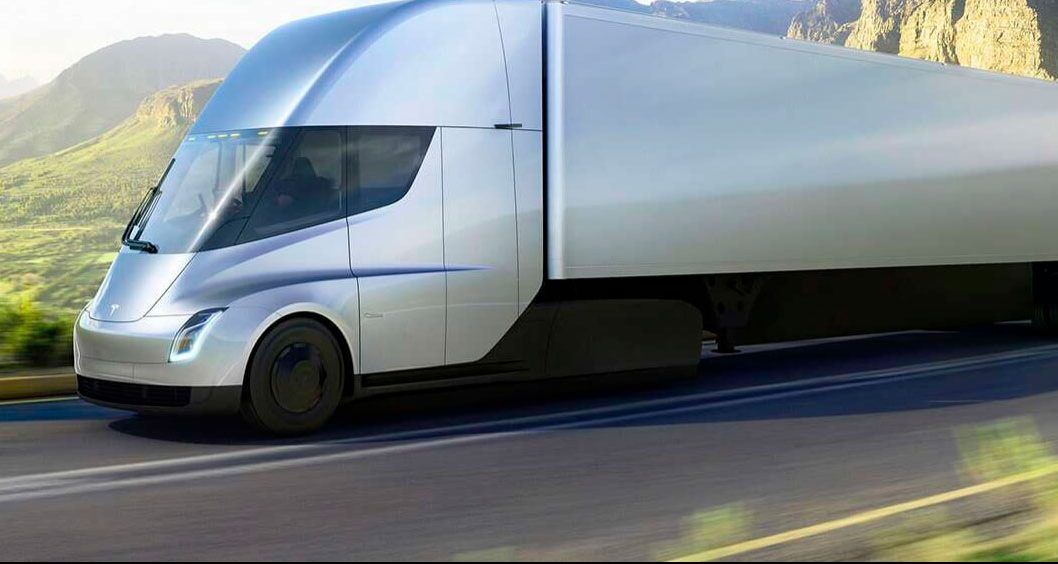 Tesla semi салон