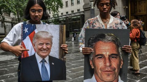 Trump y Epstein