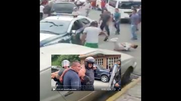 VIDEO: Desarma a policía, dispara y le da a joven en la cabeza; así lo intentaron linchar