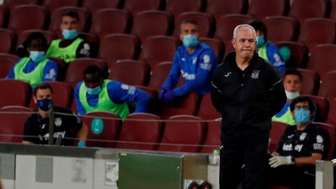 El técnico mexicano, Javier Aguirre.