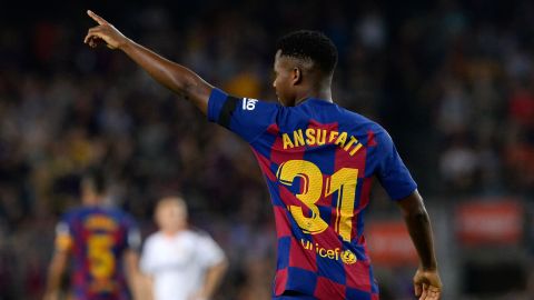 Ansu Fati, la nueva joya del barcelonismo es respaldado por la familia Messi.