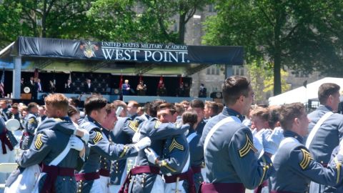 Trump en West Point