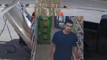 El sospechoso causó severos daños.