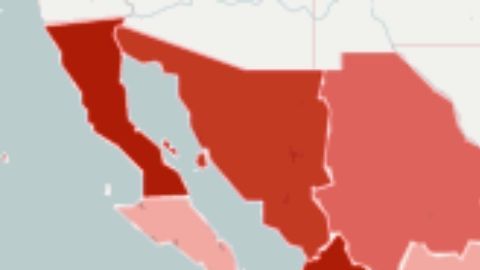 mapa Covid-19 México
