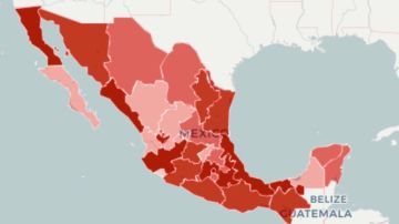 mapa Covid-19 México
