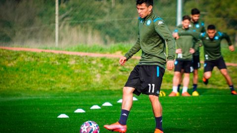 Hirving ‘Chucky’ Lozano pudo haber tenido minutos en este duelo.