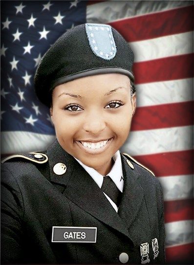 Eddy Rae'Laurin Gates fue una de las soldados que falleció en un entrenamiento en Fort Hood en el 2016.