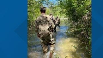 Se buscó a Vanessa Guillén en algunos cuerpos de agua.