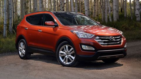 La Hyundai Santa Fe.