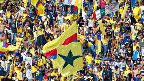 La afición del América es una de las más entregadas de México.