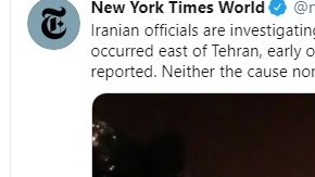 El cielo se tornó anaranjado