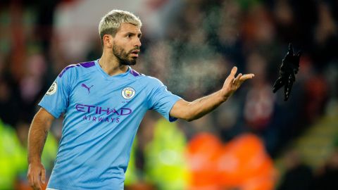 Sergio ’Kun’ Agüero, uno de los mejores delanteros de la Premier League.