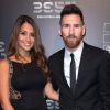 Lionel Messi y Antonela Roccuzzo.