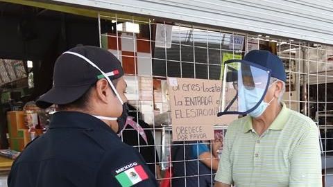 Siguen creciento los contagios en México.
