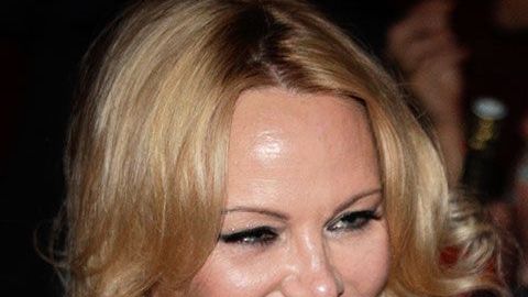 Pamela Anderson y Adil Rami.