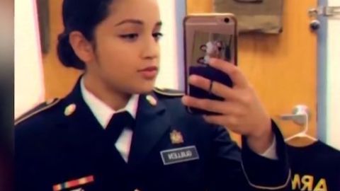 La militar hispana Vanessa Guillén.