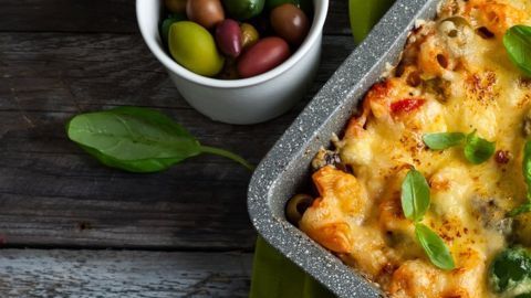 Macarrones con queso