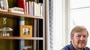 El rey Guillermo es uno de los miles de neerlandeses que trabajan de forma remota.