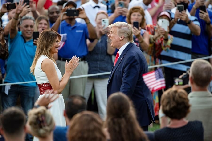 Trump celebra el Día de la Independencia de EE.UU. con ataque a ...
