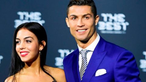 Cristiano y Georgina en la entrega de Premios The Best.