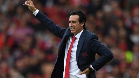 Unai Emery, técnico del Arsenal de la Premier League