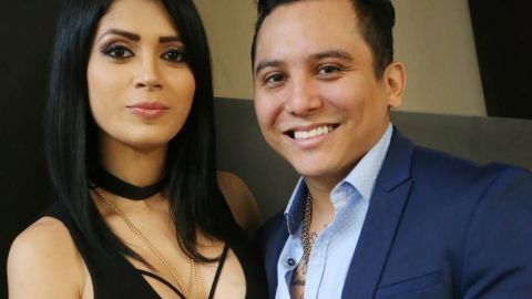 Kimberly Flores y Edwin Luna.
