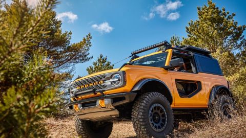 Ford Bronco 2021 de dos puertas