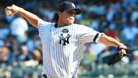 Sergio Mitre jugó para los Yankees en 2009 y 2010.