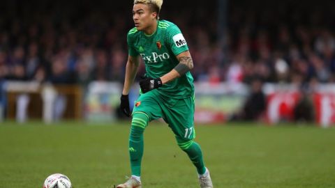 Adalberto Peñaranda, en un partido con Watford.