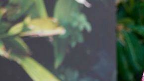 La modelo española Lucía Rivera en traje de baño.