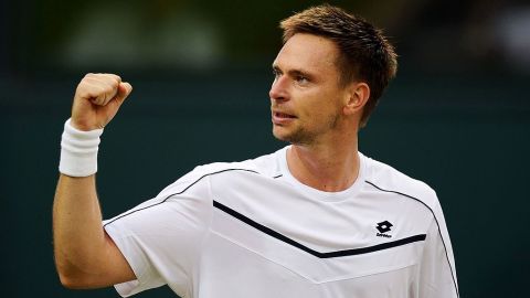 Robin Soderling en un juego del 2011.