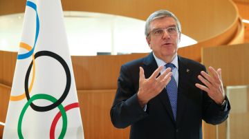 Thomas Bach buscará la reelección al frente del Comité Olímpico Internacional.
