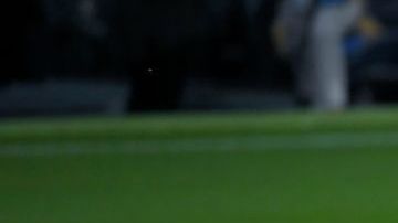 Lionel Messi en un entrenamiento previo a un partido con el Barcelona.