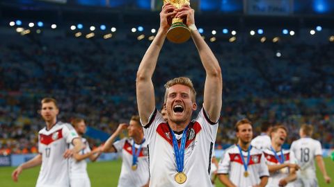 André Schürrle ganó el mundial con Alemania en 2014.