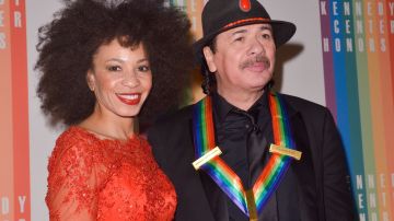 Cindy Blackman y Carlos Santana