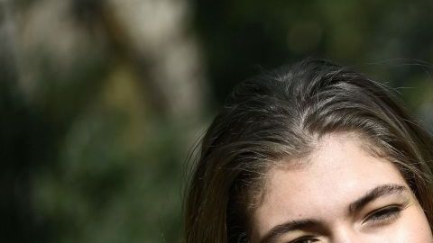 Valentina Sampaio, célebre modelo brasileña transgénero.